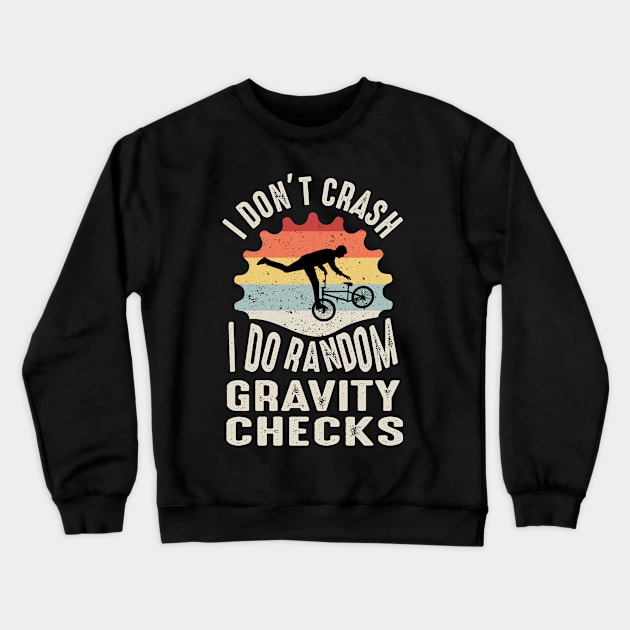 No Crashing Crewneck Sweatshirt by BrickorBrackdesigns